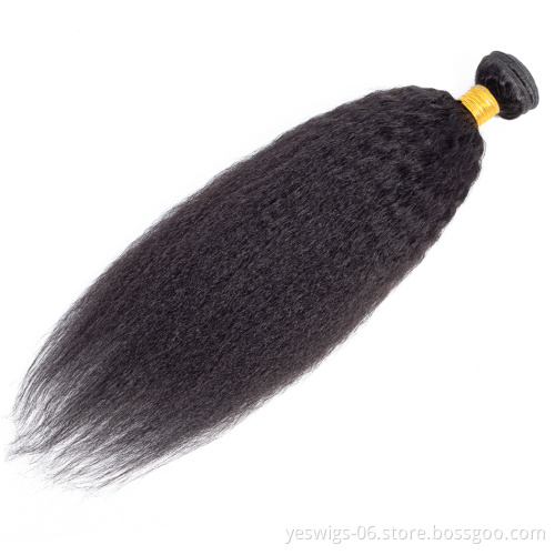Kinky Straight Virgin Hair Bundles Extension Double Drawn Cuticle Aligned Vietenamese Hair Unprocessed Single Virgin Donor